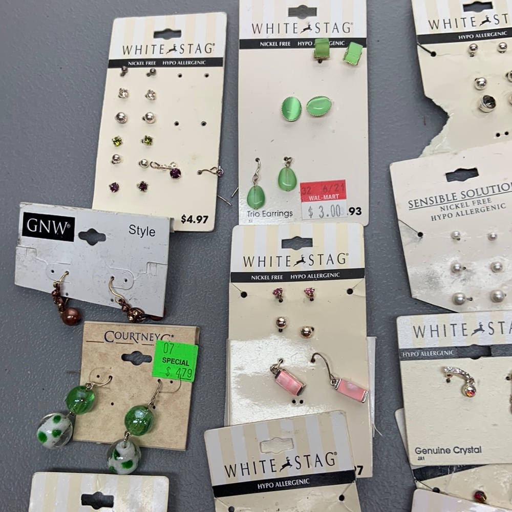 Modern earrings